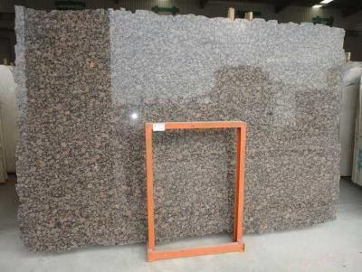 China Full / Half Bullnose Baltic Brown granite countertops for bathroom vanity , Table Top for sale