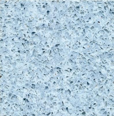 China Dream Blue Jewel Quartz Kitchen Countertops , Artificial Quartz vanity tops for sale