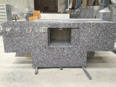 China G439 Big Flower White Granite Kitchen Countertop Vanity Work Top For Kitchen for sale