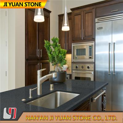 China Dark Grey Artificial Quartz Kitchen Worktops Counter Vanity Table for sale