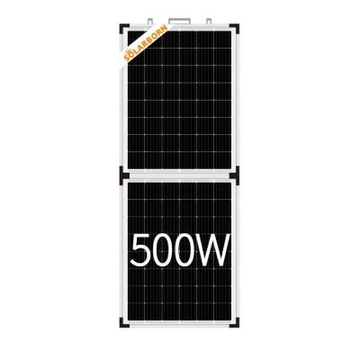 China Home 450W 500W 1000W solar power system solar power system solar panels power paneles solarborn folding solar panel manufacturers for sale