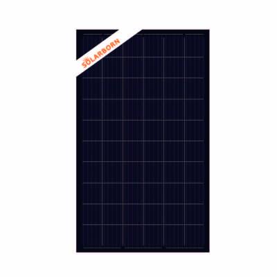 China Good Sale Solar Power System 300w Black Mono Panel Half Cut High Quality Solar Panel for sale