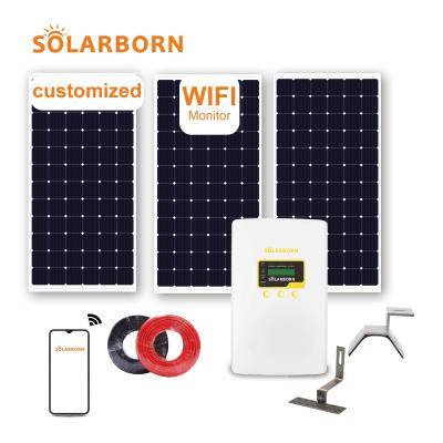 China Home 500kw On-Grid Solar System for sale