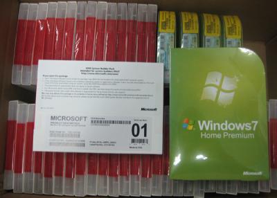 China Microsoft Windows 7 Retail Box 32bit x 64 Bit OEM Software Full Version for sale