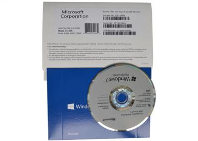 China OEM Version Windows 7 Softwares Pack With Key Code Original Microsoft 32 / 64 bits for sale