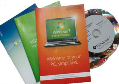 China In Stock Windows 7 Softwares , Windows 7 Box Retail Version Original Stable for sale