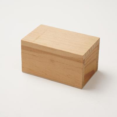 China China Factory Direct Quality Innovative DIY Wooden Crafts Toys Wooden Storage Box for sale