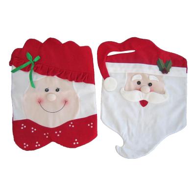 China Christmas Decoration Christmas Party Decoration Supplies Christmas Chair Decoratio Christmas Chair Cover for sale