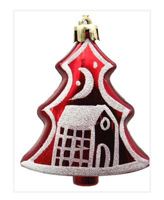 China Christmas Festival Decoration China Holiday Cheap Decorations Small Hanging Christmas Tree Ornaments for sale