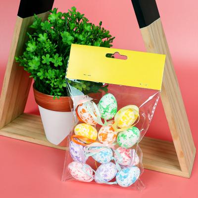 China White Multifuction Easter Eggs Bag Set Foam Home Ornaments Decoration Sublimation Easter Egg Supplies Party Decor for sale