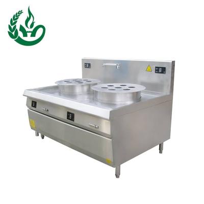 China Rectangular Hotel Stainless Steel Commercial Food Steamer With Cabinet for sale