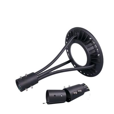 China ROAD OEM ETL DLC Listed Pole Mounted Post Top Area Street Light 100w Led Pole Lights for sale