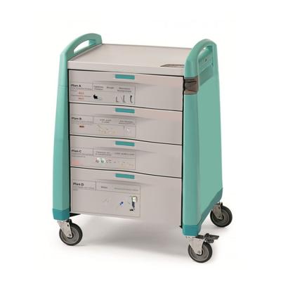 China ABS Traditional Medical Fix Airway Rescue Trolley for sale