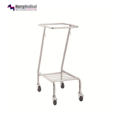 China Modern Simple Stainless Steel Hopping Canvas Cart With Wheels for sale