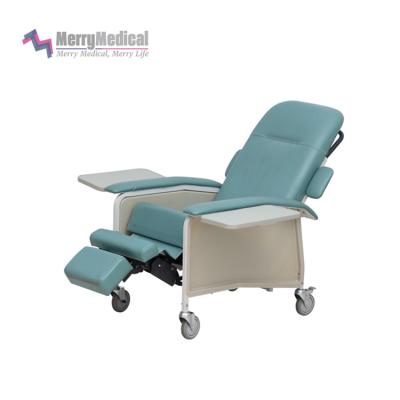 China Modern medical recliner chairs with wheels for sale