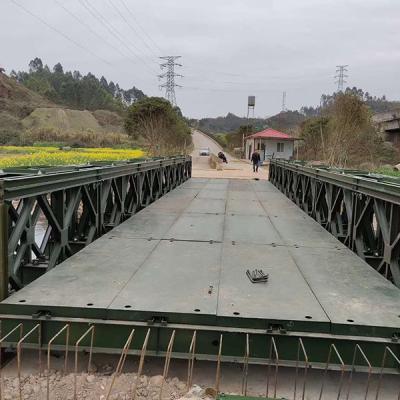 China Steel Structure Bridge Customized Heavy Duty Steel Structure Bailey Truss Bridge for sale