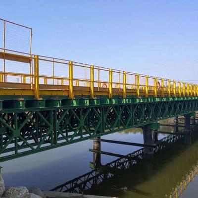 China High Quality Steel Structure Bridge Manufacturer Bailey Bridge Components for sale