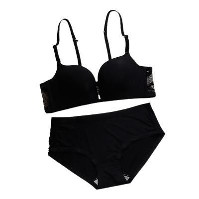 China New Product Breathable Breathable Lingerie Women's Two Piece Set Plus Size Women Lingerie Set for sale