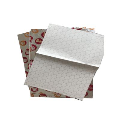 China Kitchen Use Color Food Grade Wrapping Paper Hamburger Wrapping Paper AL Paper / Film for sale