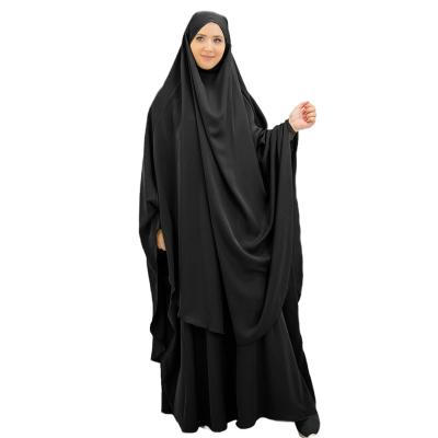 China Modest Khimar Hijab Abaya de Nida Ramadan Eid Abaya Dubai Muslim Prayer Garment Long Robe for sale