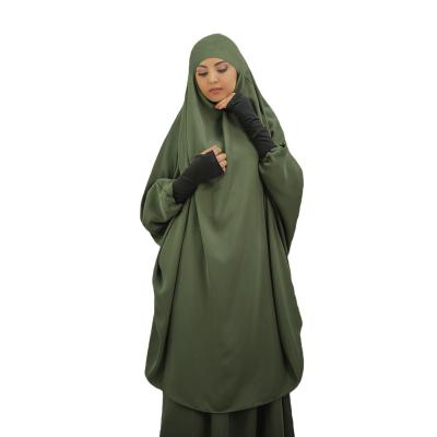 China Nida Dubai Maxi Prayer Dress Turkish Women Dress Modest Khimar Hijab Abaya Muslim for sale