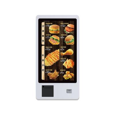 China 32 Inch Android Terminal Food Machine Restaurant Self Service Ordering Kiosk 32Inch for sale