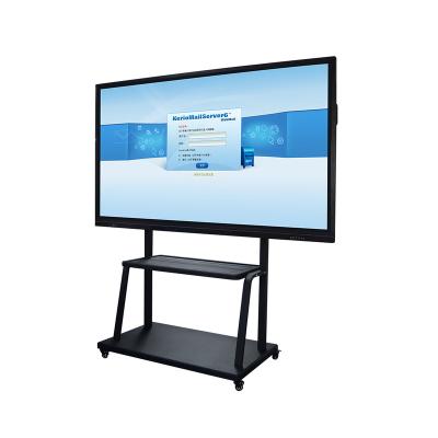 China School ; desktop 75 inch HD 1080P lcd panel smart interactive whiteboard for classroom meeting with touch screen for sale