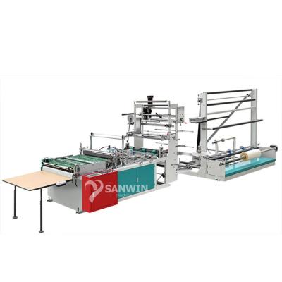 China Factory Side Sealing Plastic Bag Making Equipment With Folding for sale