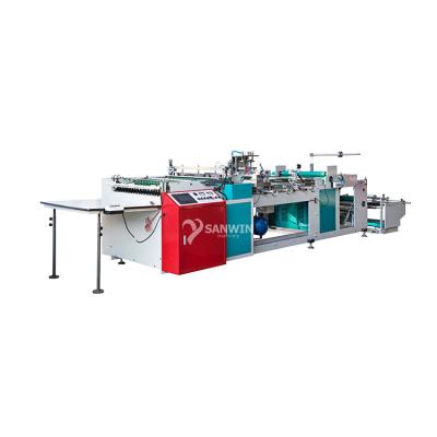 China Factory Full Auto One-Stop Bag Bread Plastic Bag Round Bottom Chicken Bag Making Machine for sale