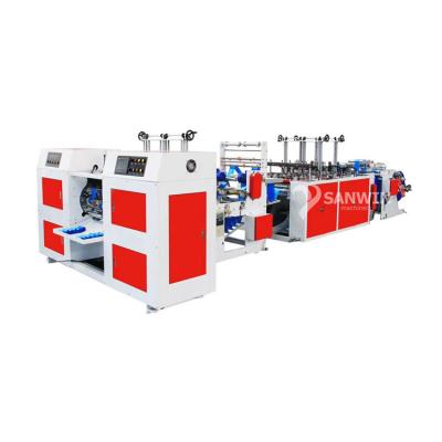 China Factory Biodegradable Plastic Garbage Bag Making Machine for sale