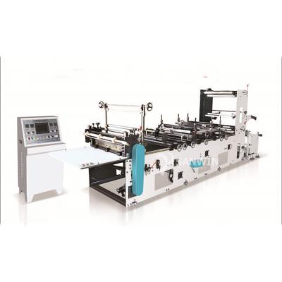 China Factory Single Middle Seal Bottom Sealing Pouch Bag Making Forming Machine for sale