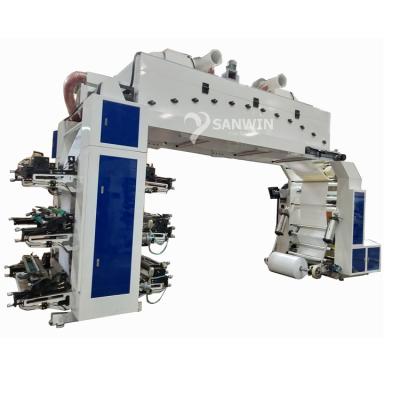 China Factory Non Woven Fabric Printing Machine , Multi Color Non Woven Bag Printing Machine for sale