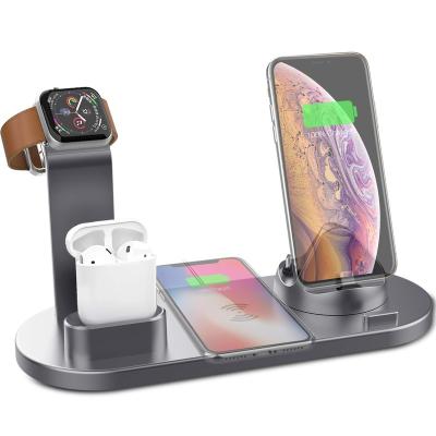 China ABS 3 in 1 Charging Stand for iwatch Series 5/4/3/2/1 AirPods Charger Stand for iPhone Xs/X Max/XR/X/8/8Plus for sale