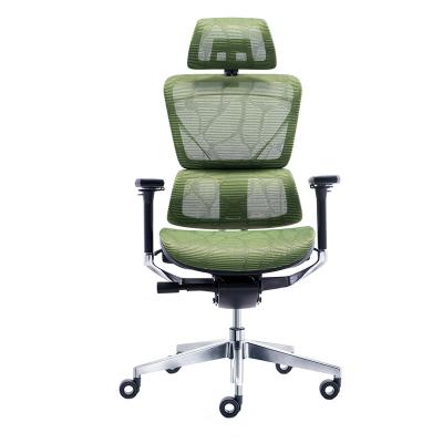 China (Size) 2021 Adjustable Commercial Ergonomic High Back Rolling Lift Swivel Chair Mesh Office Chair for sale