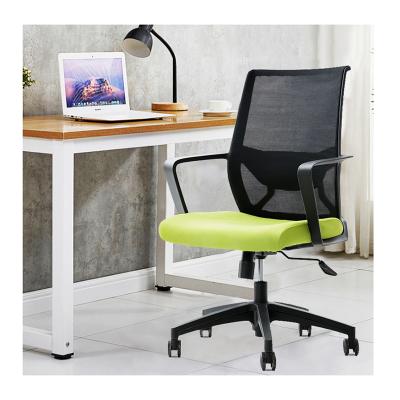 China Factory Direct Selling (Size) Mid Size Adjustable Computer Mesh Task Chair Manager Swivel Office Back Chair for sale