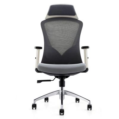 China (Height) High Swivel Executive 1D Armrest Office Furniture Adjustable Back Ergonomic Computer Desk Chair for sale