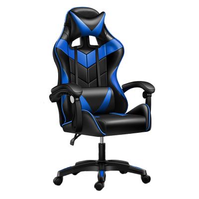 China Commercial Furniture PU Style Sillas De Oficina Leather Wrapping Office Gaming Chair (Height) Adjustable for sale