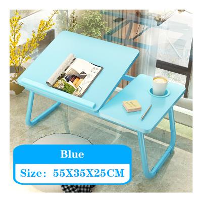 China Comfortable Modern Design Folding Bed Student Use Bed Laptop Table Comfortable Laptop Desk for sale