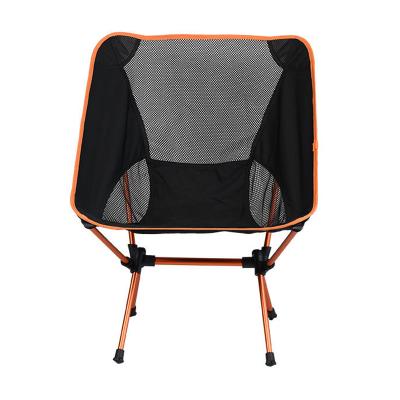 China 2021 Moon Portable Easy-carry Folding Camping Chair Fishing Compact Sports Backpack Chair for sale