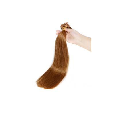 China Soft Wholesale Cheap Keratin Tip Hair Customized Virgin /remy/Non-remy Hair Chinese U Tip Hair Extensions Made In China for sale