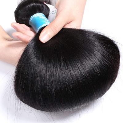 China China Selling Soft Thick Hot Unprocessed Virgin Human Hair Weft Raw Hair Weaving With Closure for sale