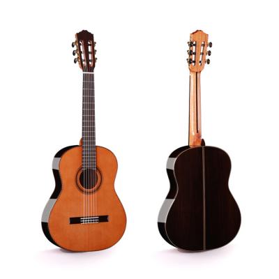 China Cedar Wholesale Solid Height Quality Cedar Classical Guitars Solid 39 inch for sale