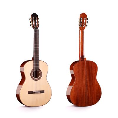 China Wholesale Good Quality 39 Inch Mahogany All Solid Wood Solid Classical Guitar for sale