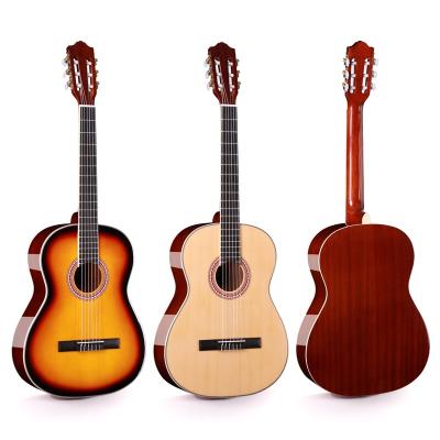 China Sapele Manufacturer Wholesale Classical Professional High Quality OEM Concert Acoustic Guitar for sale