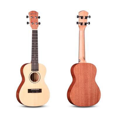 China Sapele 2021New OEM High Grade Custom Solid Spruce Top Concert Ukulele for sale