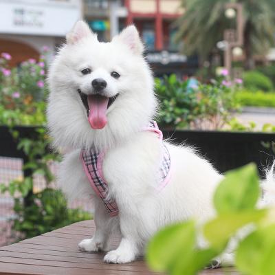 China Manufacturer Reflective Adjustable Pet Vest No Pull Harness and Leash Set Customize Soft Cute Pet Dog Breathable Reflective Harness for sale