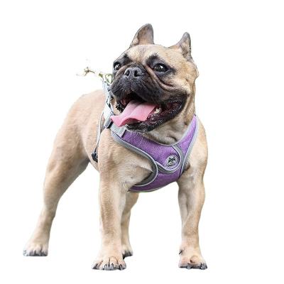 China Reflective Pet Harness With Reflective Brand Easy Adjustable Strap Explosion Proof Tactical Dog Harness For Small Large Medium Dogs for sale