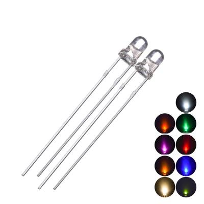 China INGAN 5MM/8mm LED Green Blue Yellow Red White Light Emitting Diode for sale