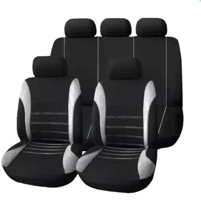 China Durable Universal Car Seat Cover Set Car Accessories Seat Cover Polyester Car Seat Cover Fabric for sale