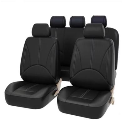 China Durable Luxurious Leather Automotive Seat Cover Car Seat Covers Universal Car Seat Covers Set Pack for sale